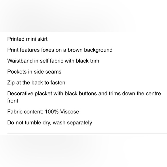 HELL BUNNY brown Vixey skater skirt mini skirt - Picture 3 of 7